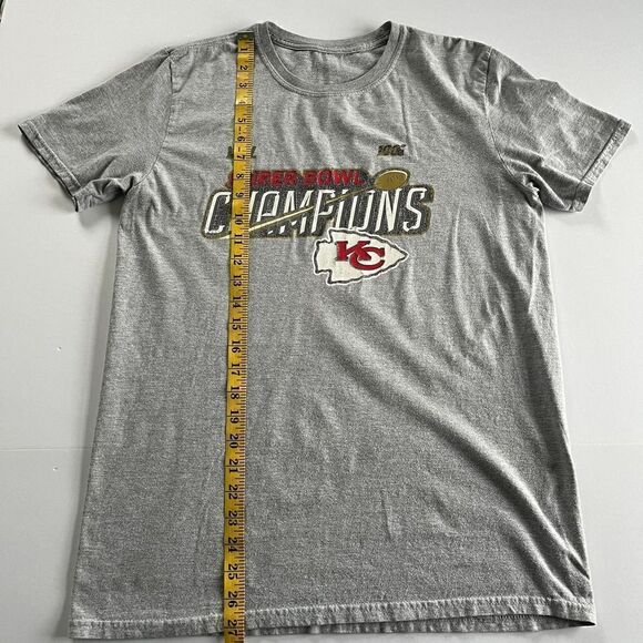 Fanatics Kansas City Chiefs Super Bowl Champions Tee Shirt Men's Medium - Picture 5 of 8